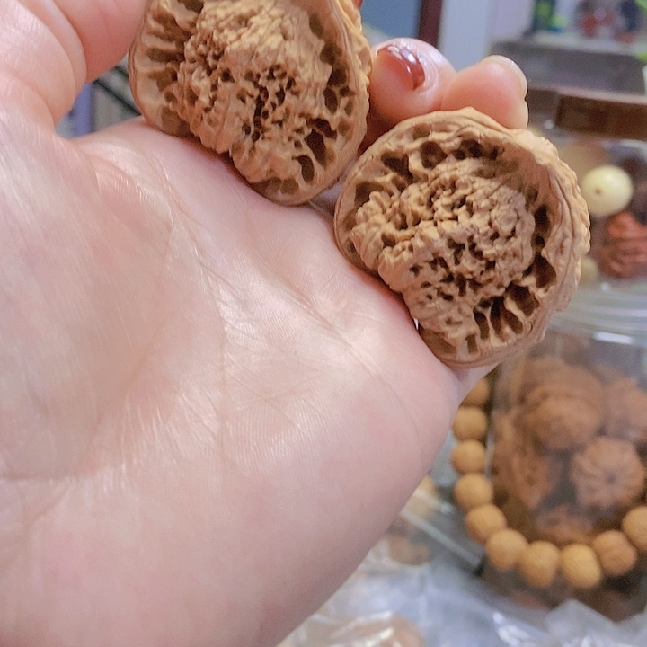 【闪购商品】文玩核桃把件43.5蛇头