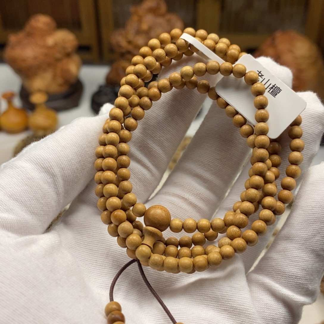 手串/手链檀香木印度 迈索尔04多不沉水 