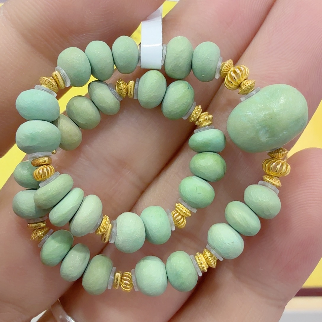 绿松石未镶嵌配饰