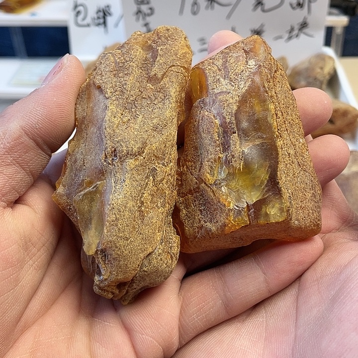 T***y定制琥珀未镶嵌天然琥珀蜜蜡