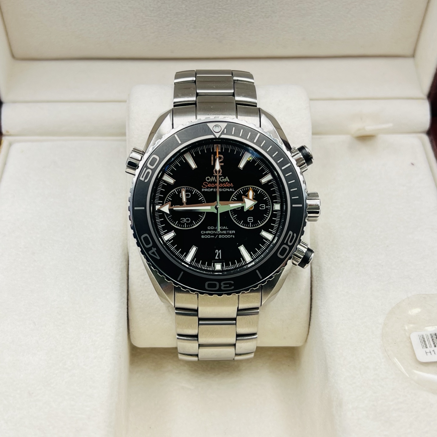 99新 Omega/欧米茄 海马系列自动男表232.30.46.51.01.001径45.5