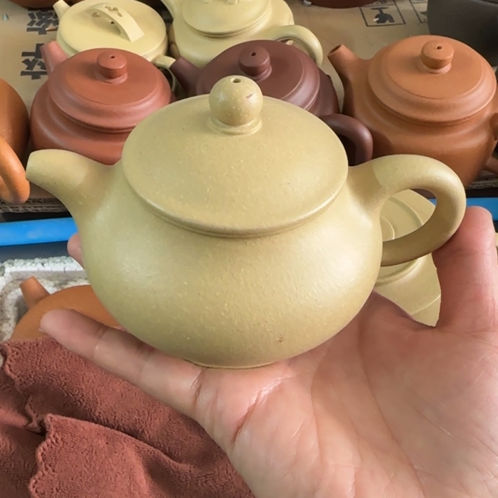 W***忆茶壶紫砂梨皮本绿230cc