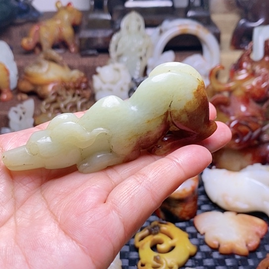 和田玉把件未镶嵌