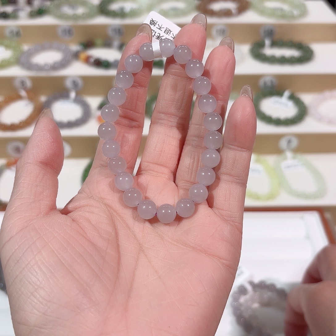 和田玉手链未镶嵌V