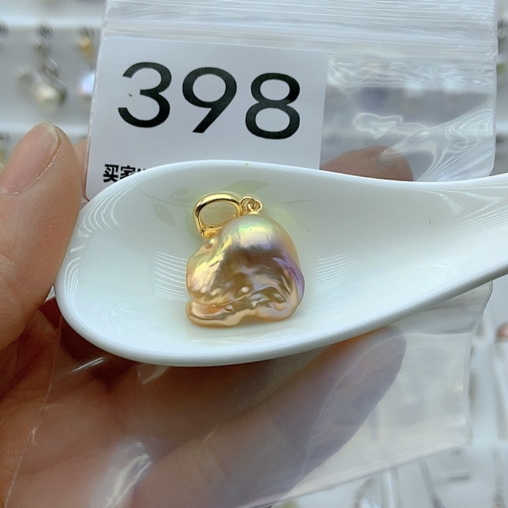 淡水珍珠颈饰银S925镶嵌