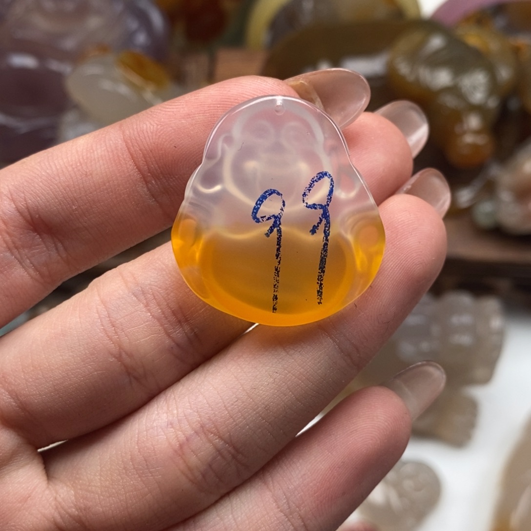 玛瑙/玉髓未镶嵌颈饰