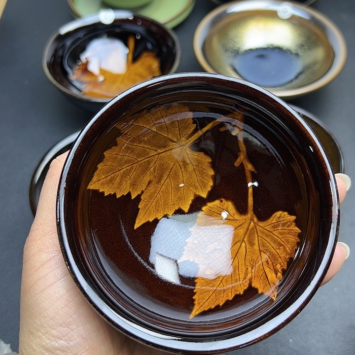 茶盏建窑建盏主人杯