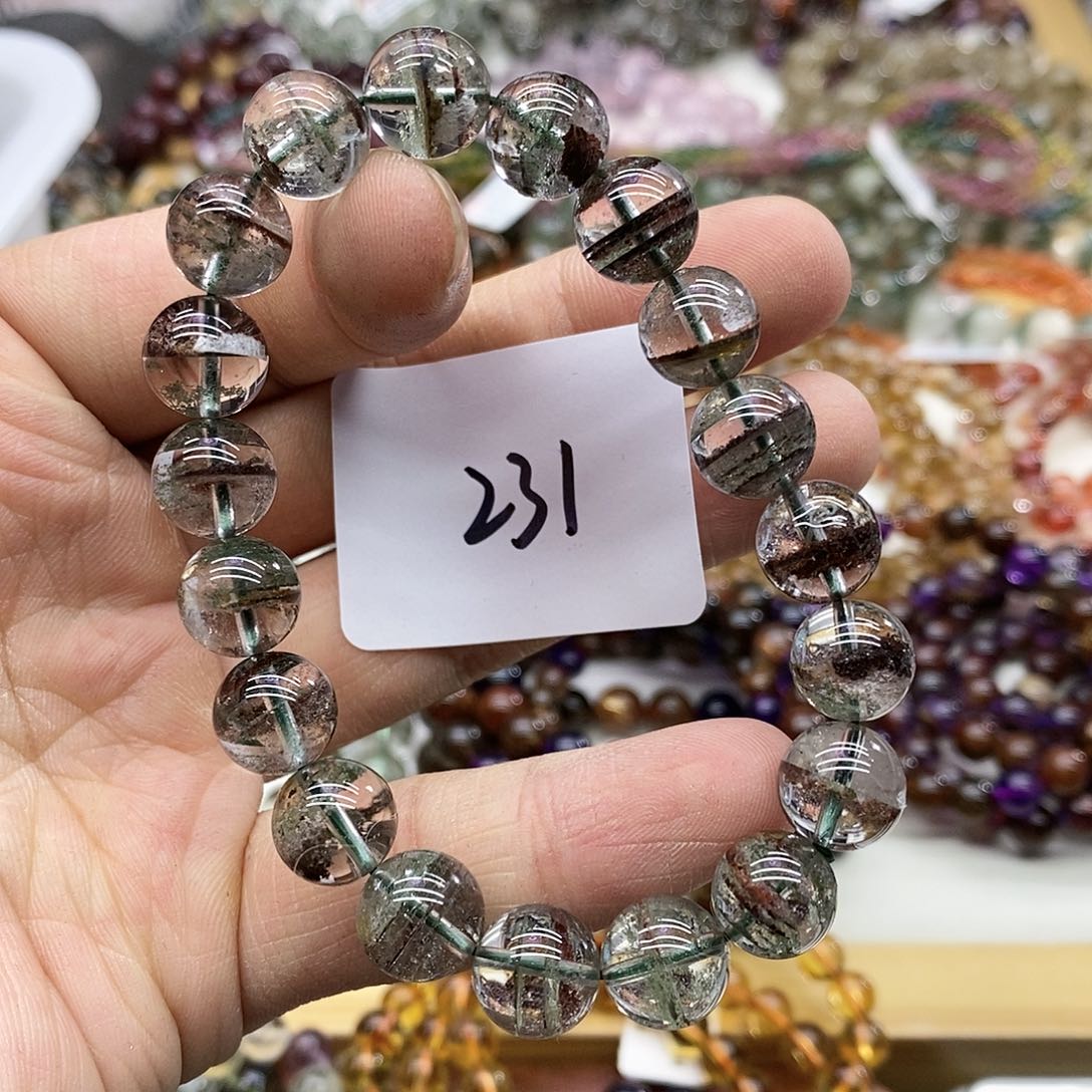 水晶手串未镶嵌天然