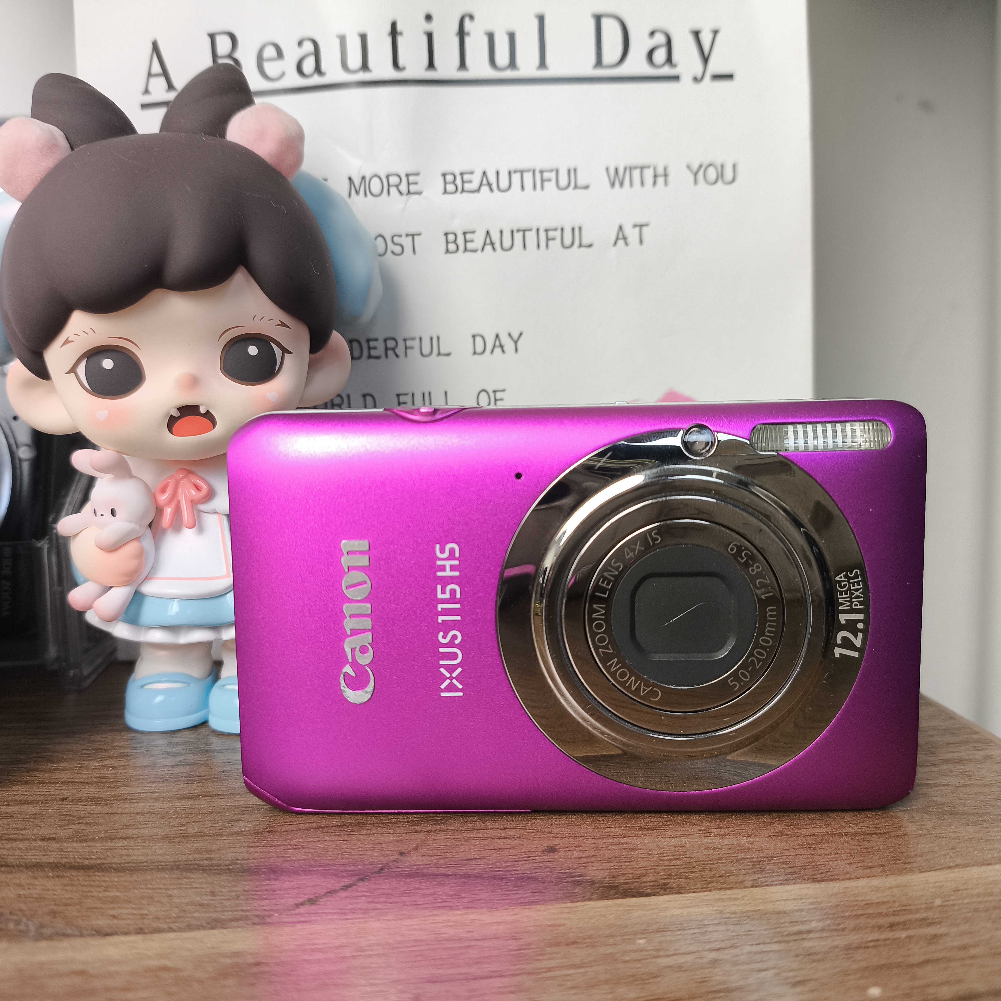 99新 Canon/佳能 ixus115带实况清透冷白皮ccd相机网红款