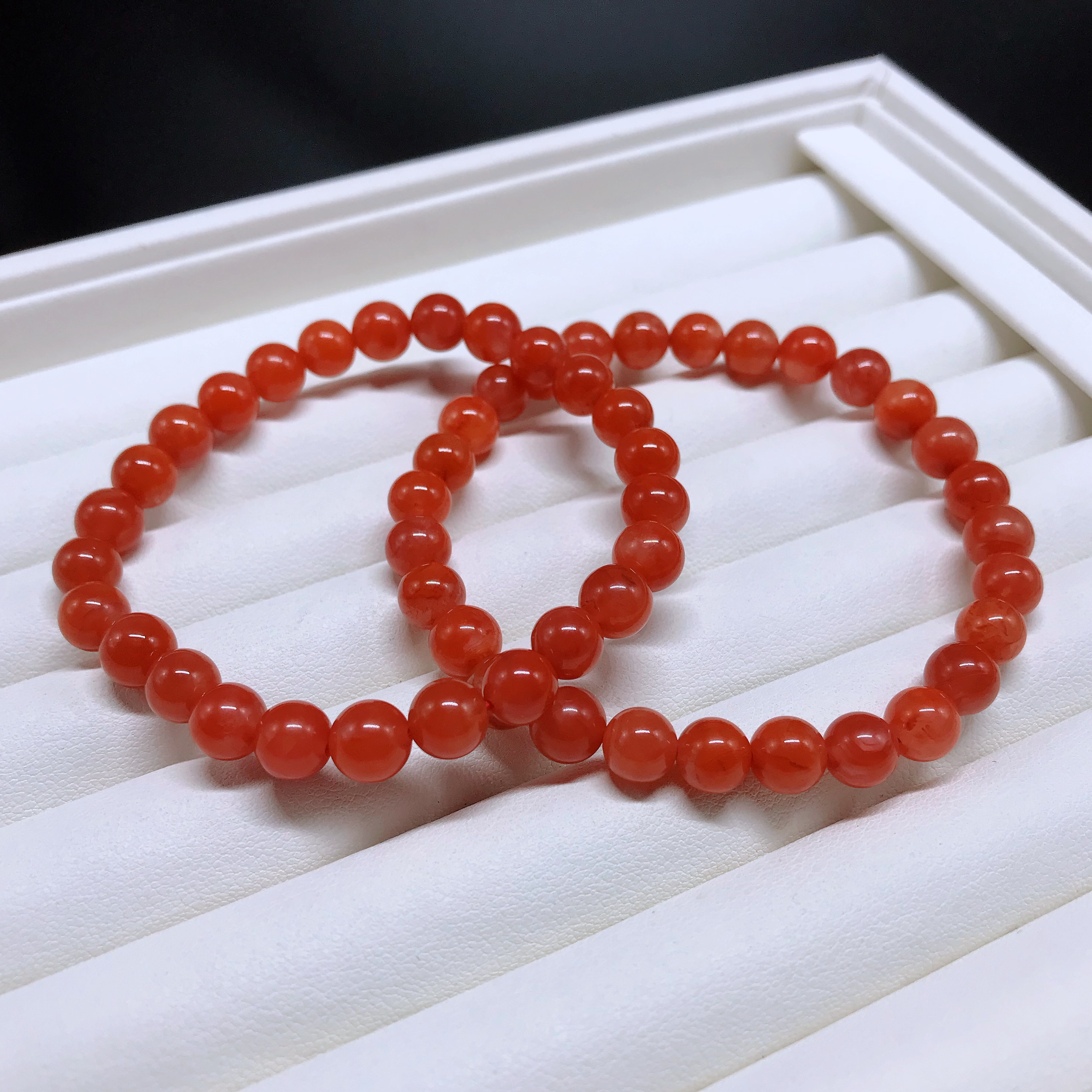 【小雪】南红四川瓦西精美百搭手串7mm