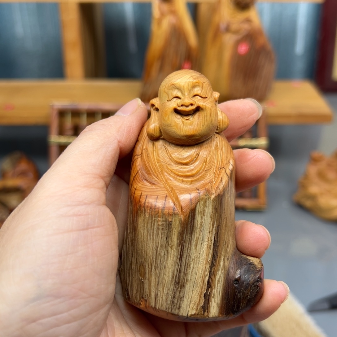 柏木崖柏木摆件手把件67