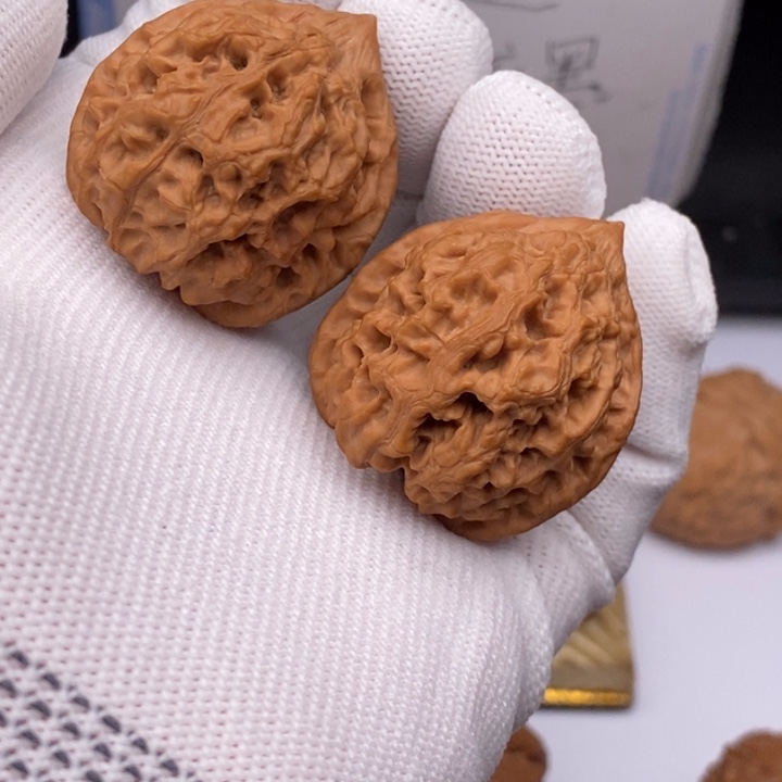 文玩核桃把件太行龙纹肚子37