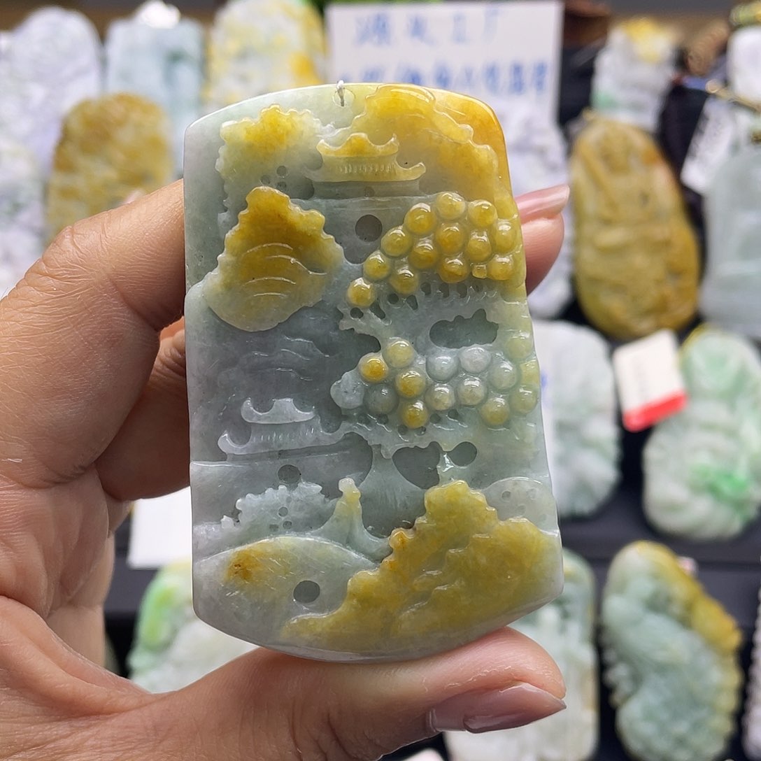 翡翠吊坠(不含链)未镶嵌