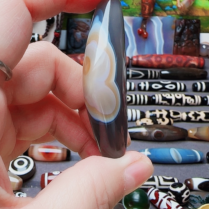 玛瑙/玉髓合金珠宝半成品