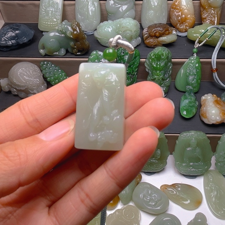 和田玉挂件未镶嵌