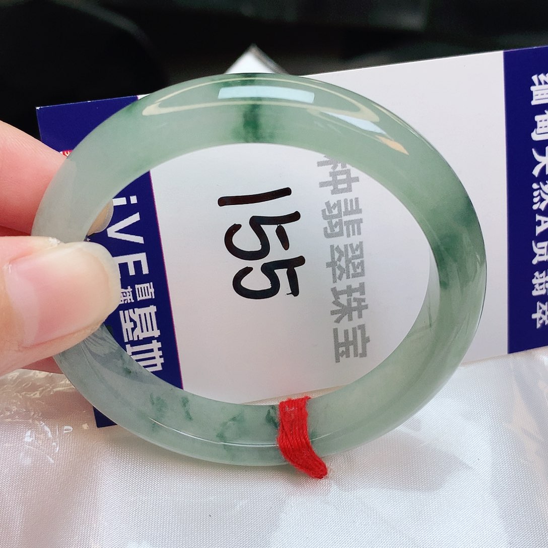 翡翠手镯未镶嵌缅甸天然A货翡翠手镯