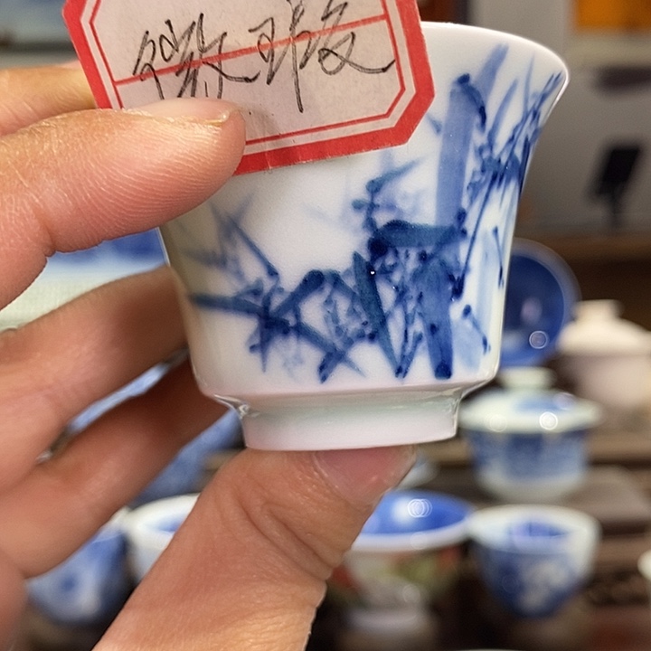 杯景德镇手工手绘陶瓷，高亮兴老师作品