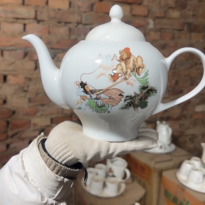 库存微瑕多空茶壶