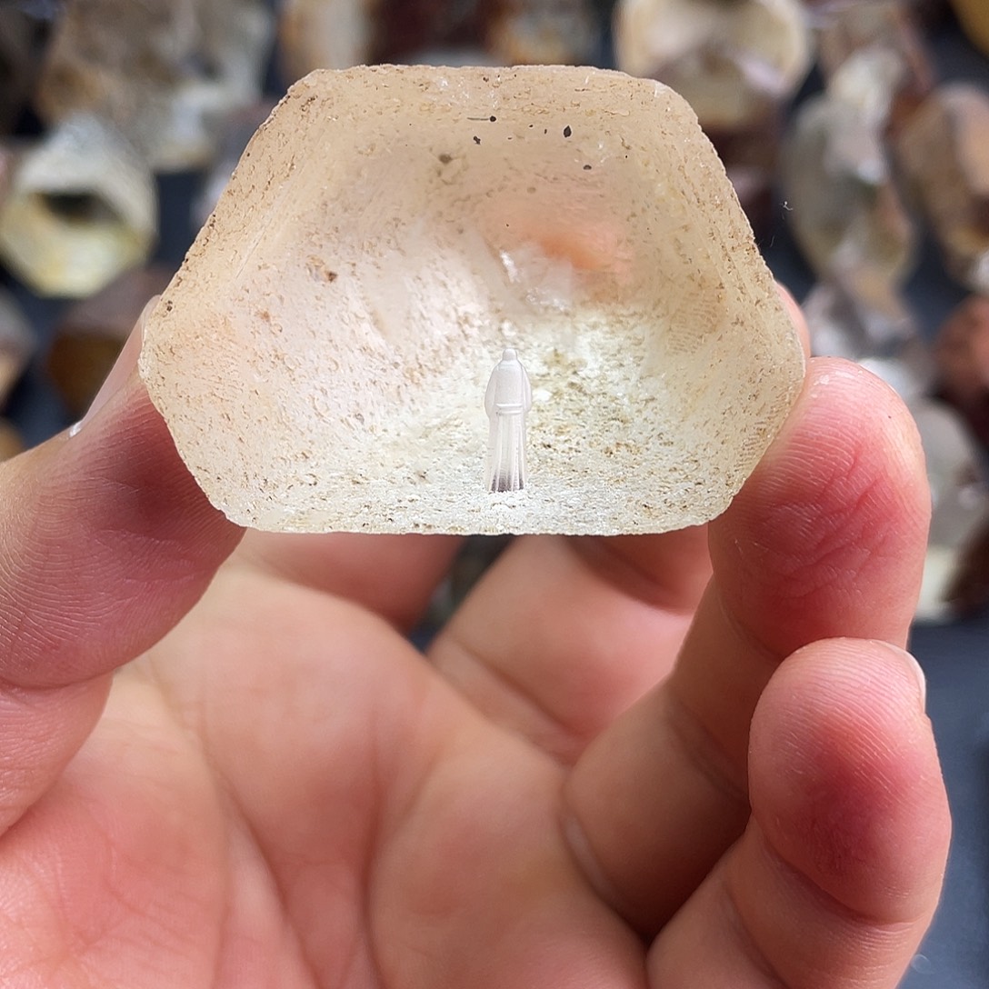 未镶嵌水晶珠宝半成品