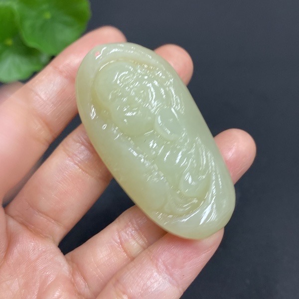 F16-天然和田玉-佛公