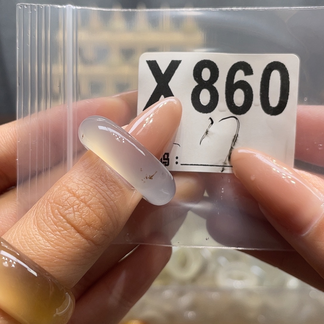 玛瑙/玉髓未镶嵌戒指860
