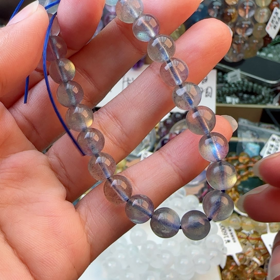 水晶手链未镶嵌手串