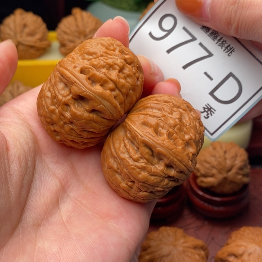 文玩核桃把件铁锤43