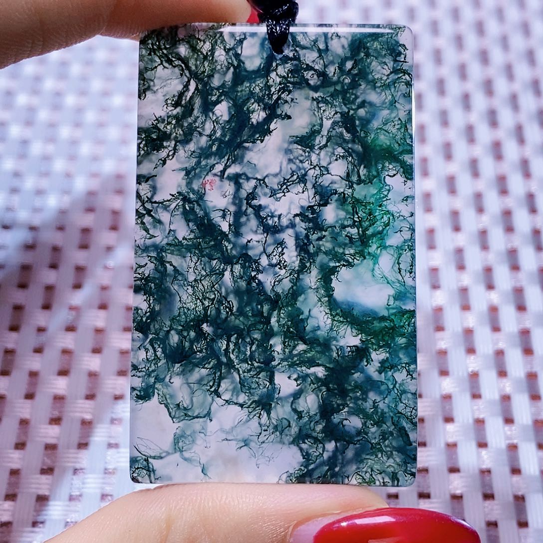 玛瑙/玉髓颈饰合金旗**胜044