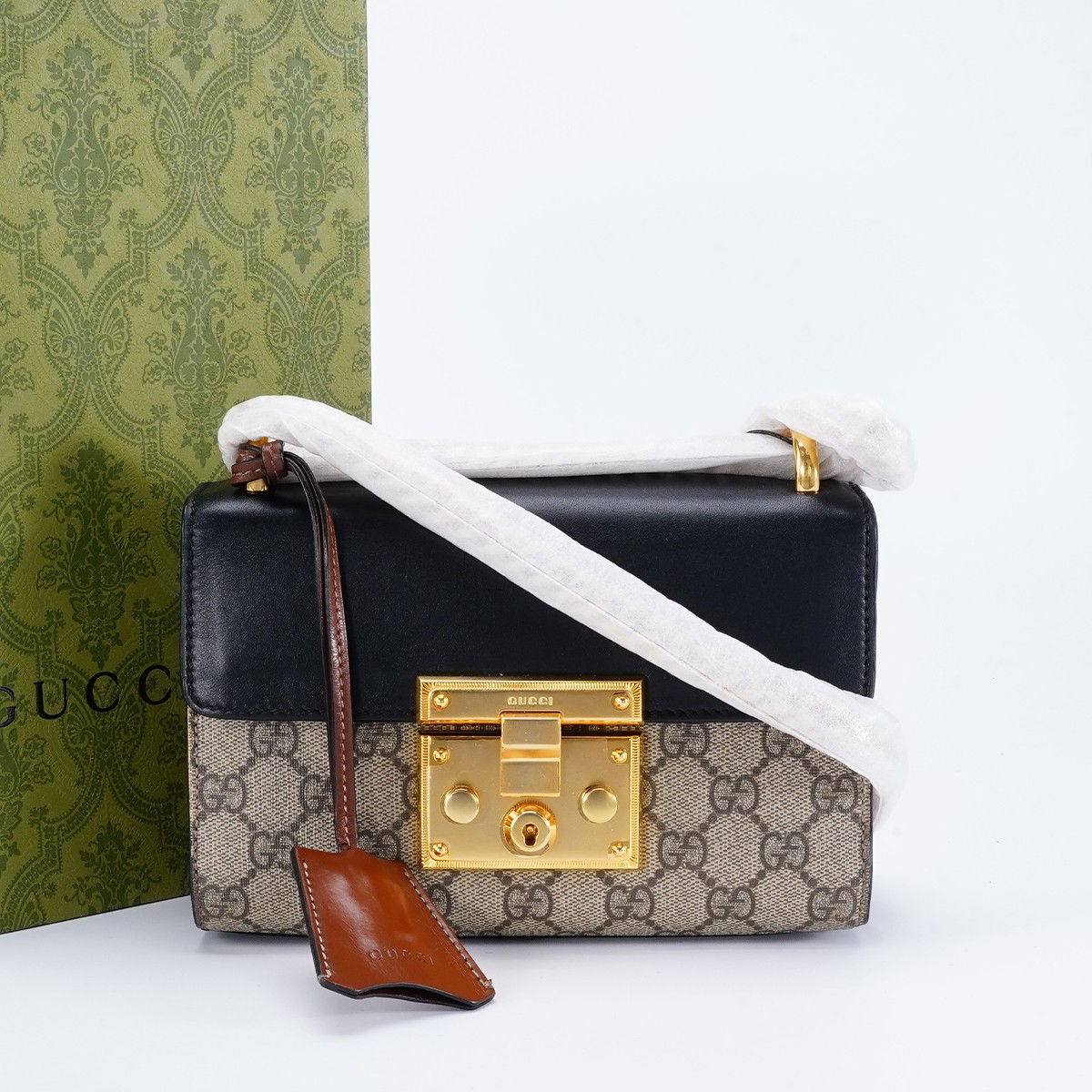 99新 GUCCI/古驰 【总仓】月光宝盒小号拼黑/BG22004138/98新