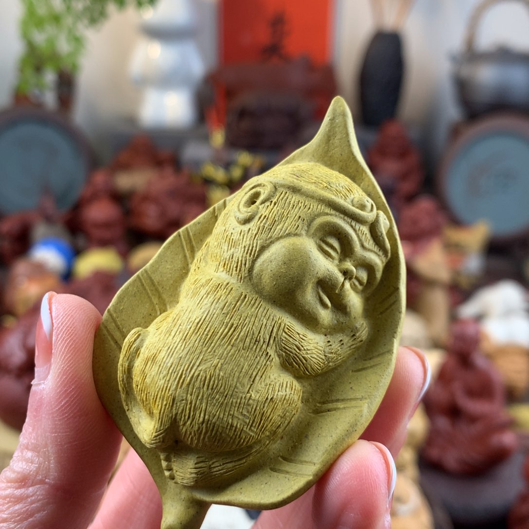紫砂茶宠一叶封侯