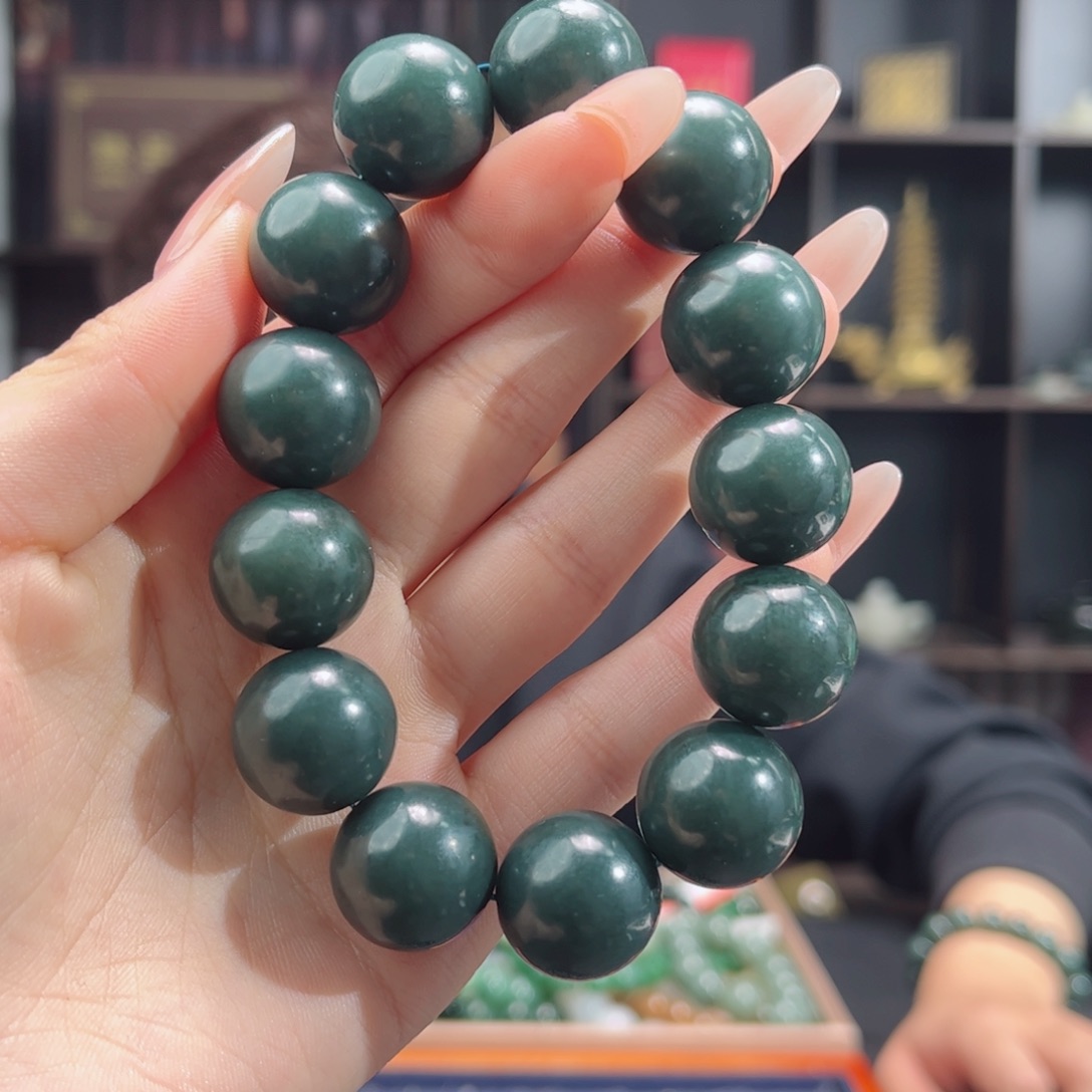 【闪购商品】和田玉手链未镶嵌新疆且末料18 多样性拍一发一