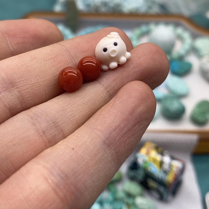 【闪购商品】南红玛瑙44未镶嵌南