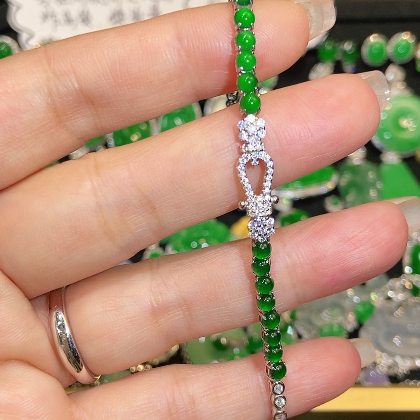 【闪购商品】未镶嵌手链翡翠天然翡翠