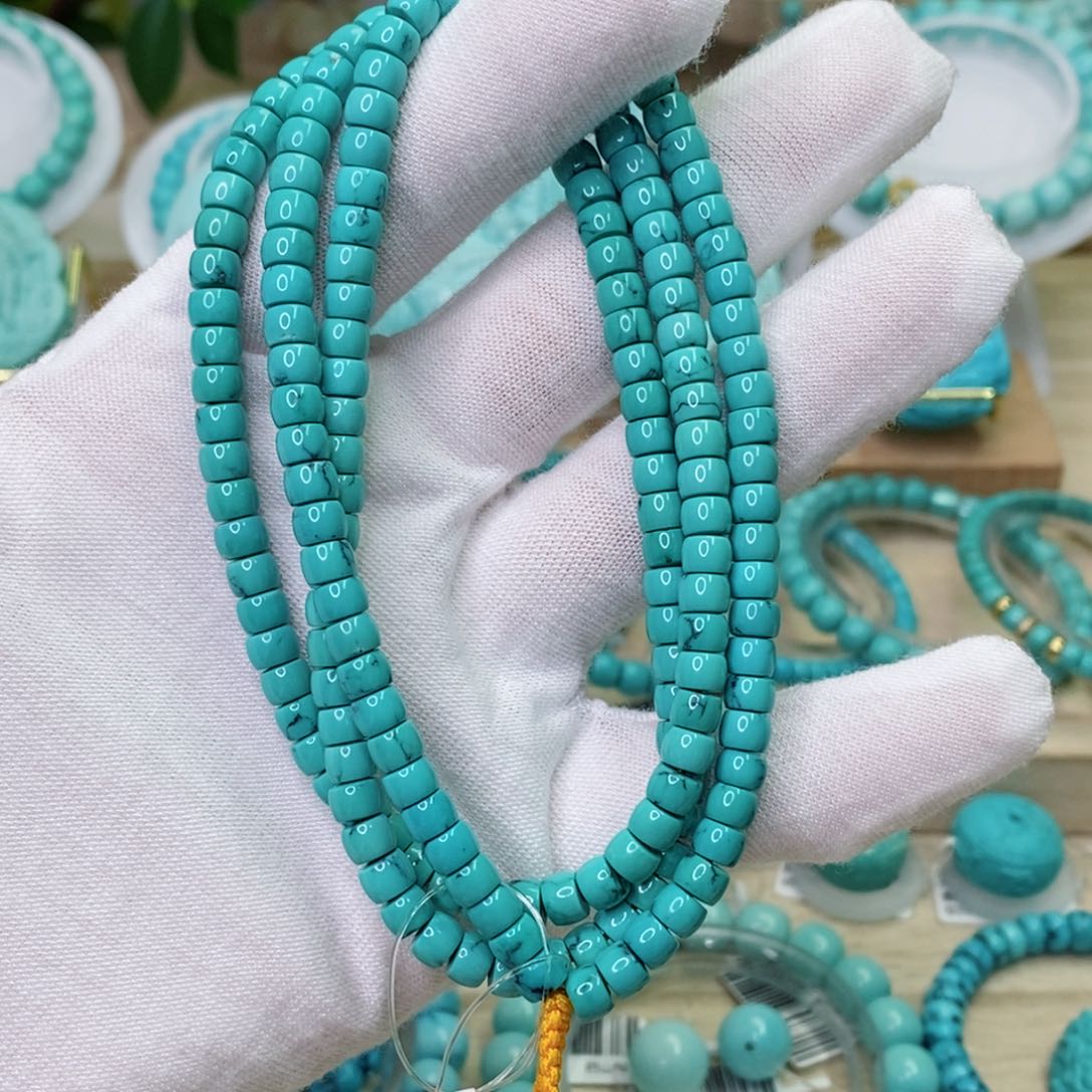 未镶嵌绿松石珠宝奇石