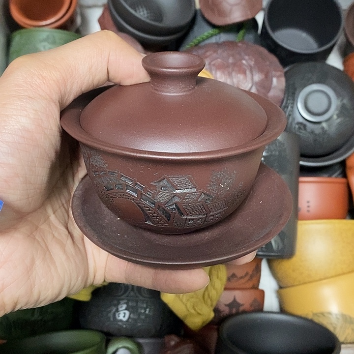 紫砂茶杯瑕疵不退不换
