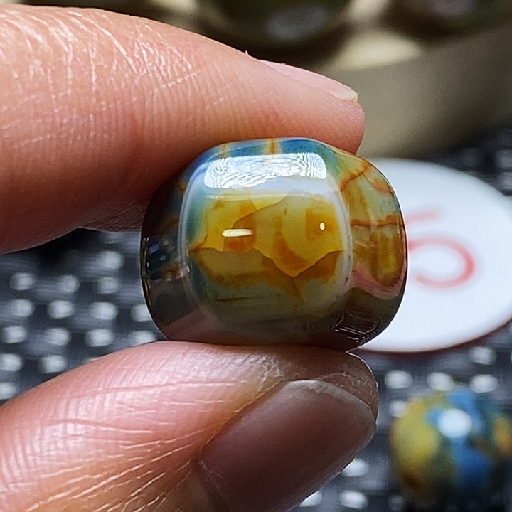 老***秦玛瑙/玉髓未镶嵌颈饰