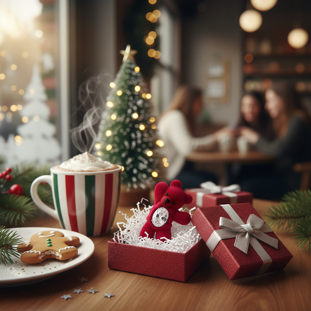 秋冬新款可爱植绒招手小熊发夹（6.5cm*3.5cm）