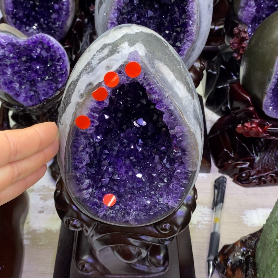 水晶摆件未镶嵌云