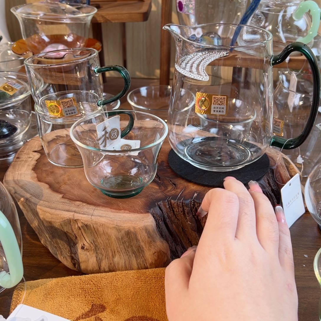 雾**客禾器墨绿丰然加清杯加客杯