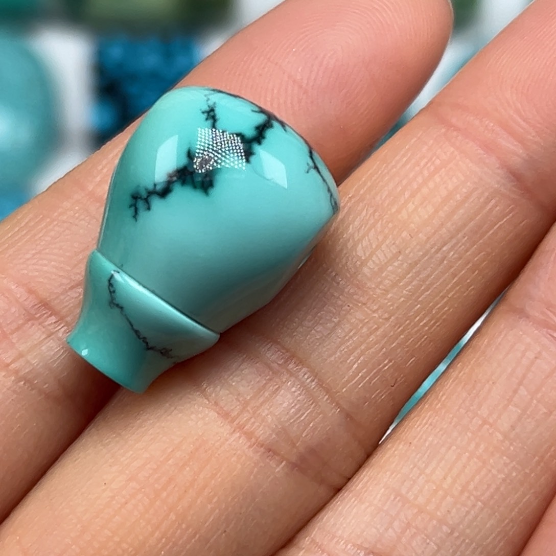 绿松石珠宝奇石未镶嵌