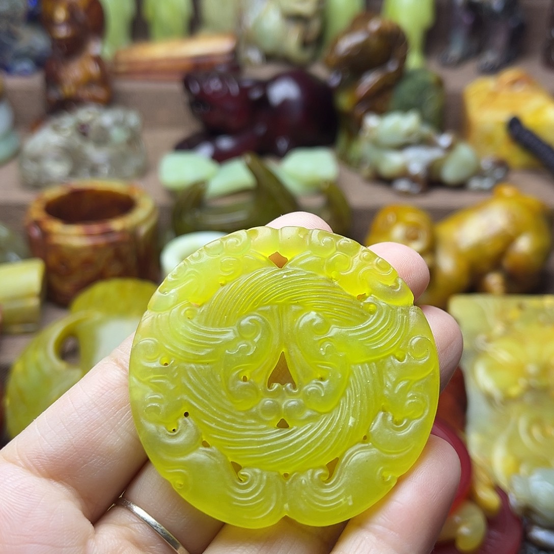 吊坠白玉菩提15。。
