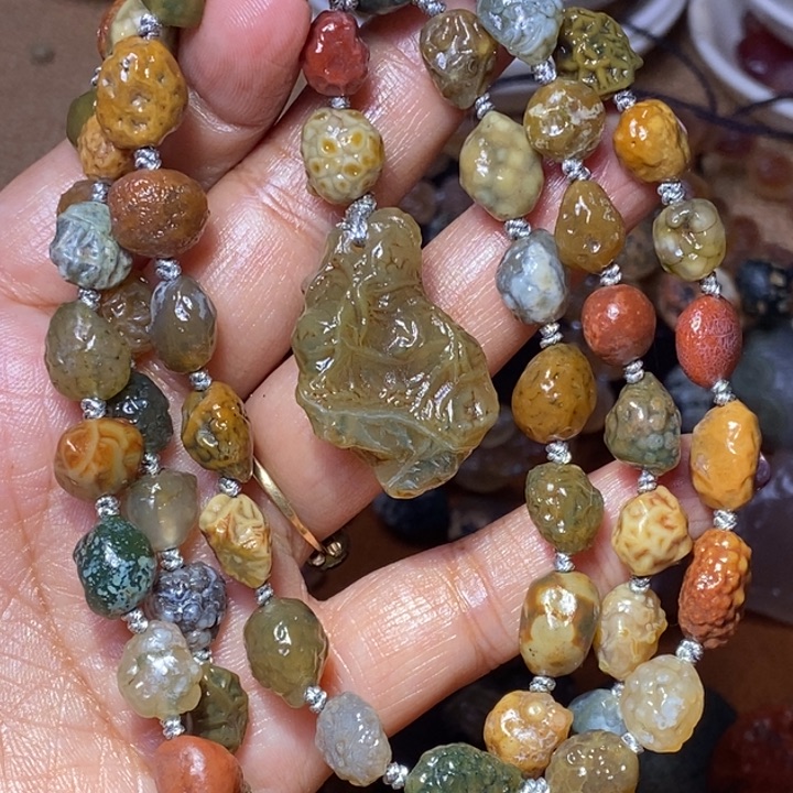 玛瑙/玉髓珠宝半成品未镶嵌