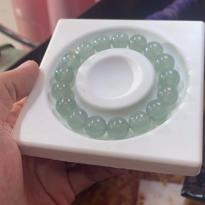 江***哥翡翠未镶嵌手链天然缅甸翡翠A货