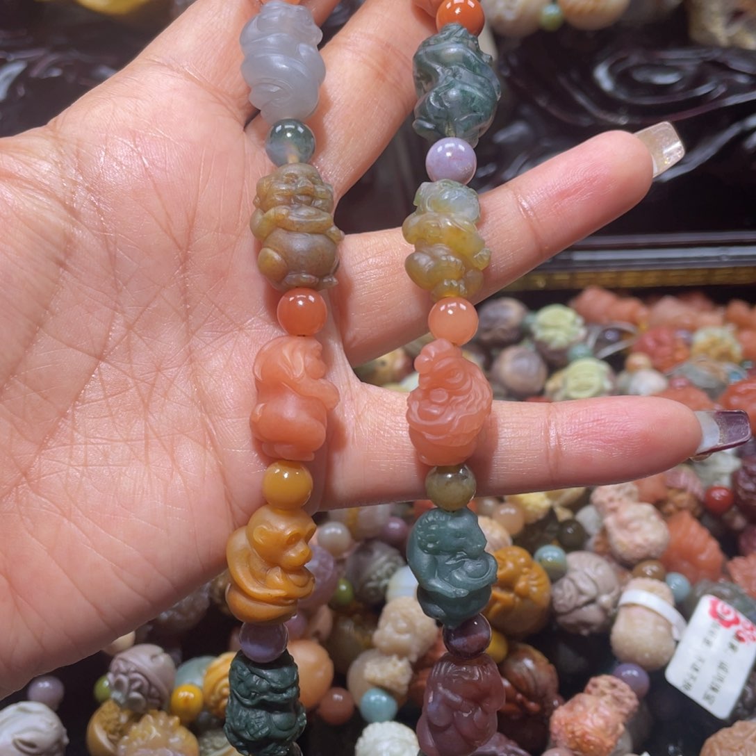 石英质玉手链未镶嵌