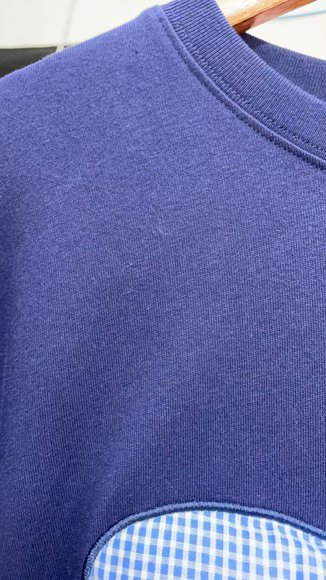 富贵 时尚甄选女夏蓝色蝴蝶结N5588