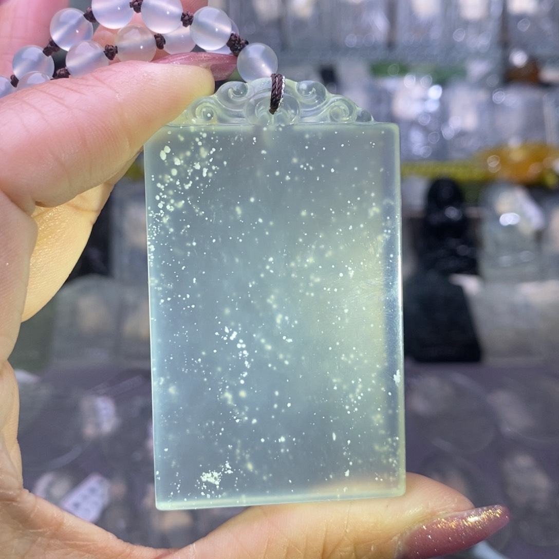 蛇纹石玉颈饰未镶嵌C****I