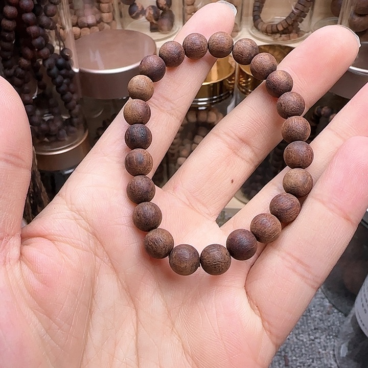 降真香其他0.8黄绿油手串