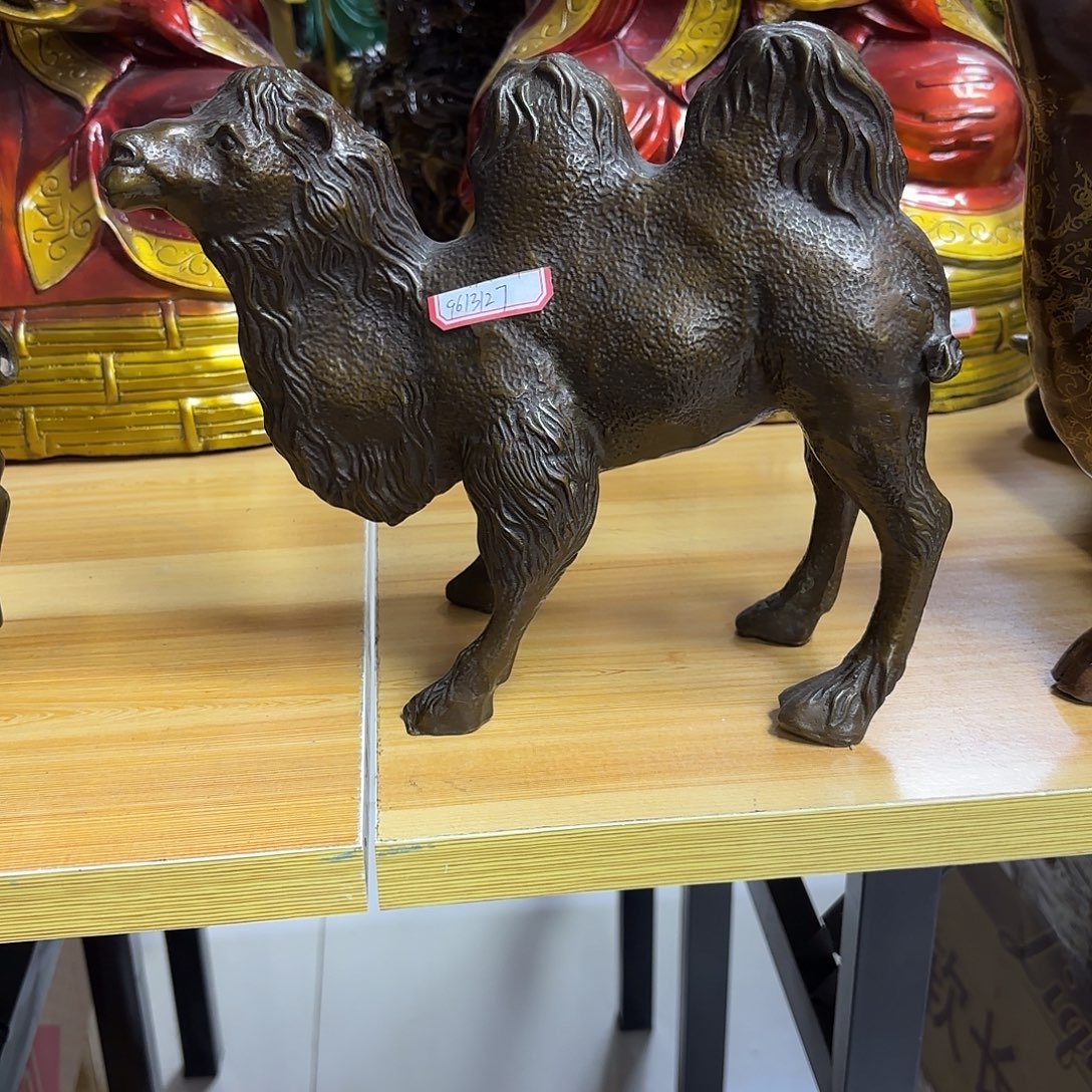 招***宝黄铜空间摆件工艺品