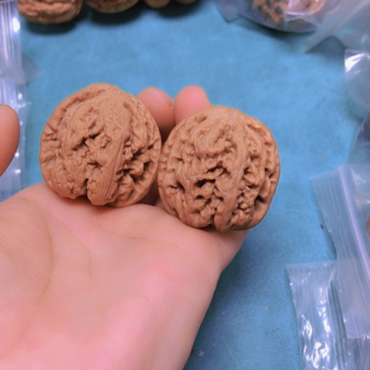 【闪购商品】把件核桃36粗筋修尖