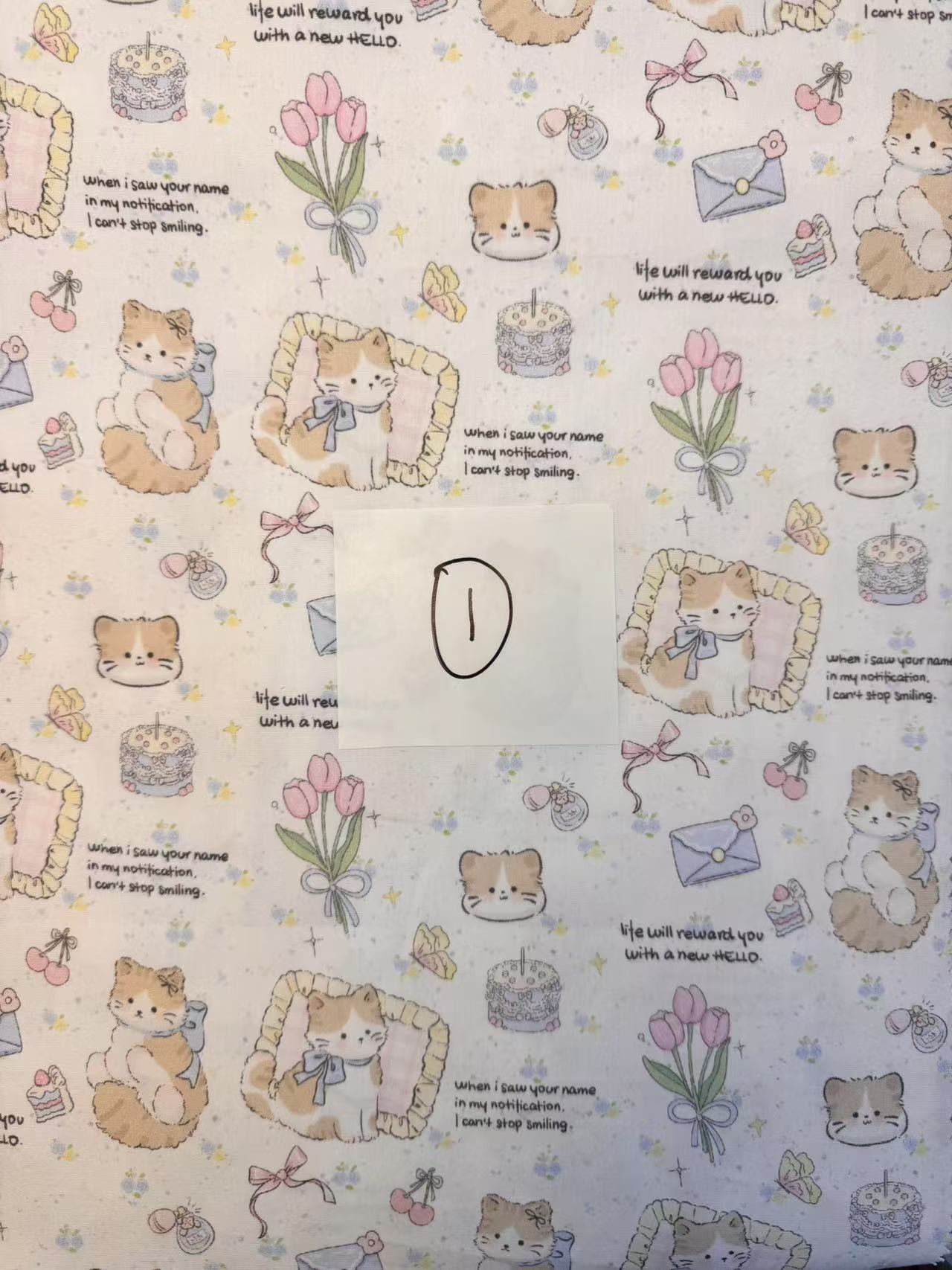 纯棉面料40支府绸平纹亲肤卡通宠物主题宝宝服饰睡裙手工布料发圈